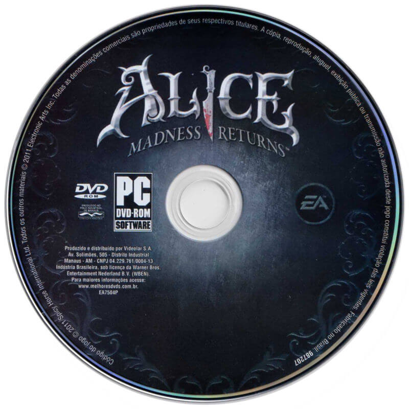 Лицензионный диск Alice Madness Returns для Windows